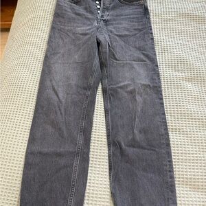 Agolde Charcoal Denim Jeans